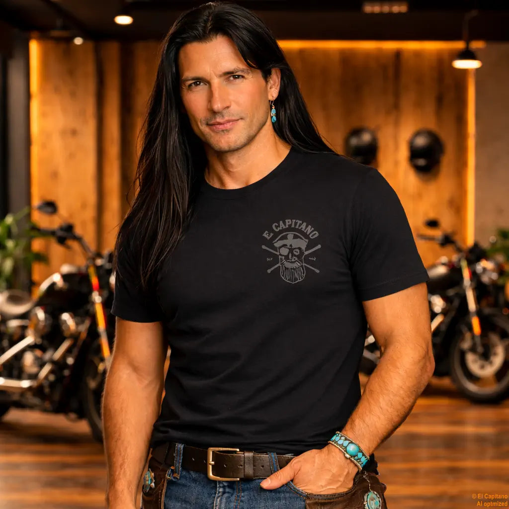 CTC Buffalo Rider – Tee – Caballeros – – buffalo-rider-front-herren-1 – El Capitano