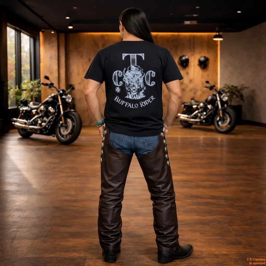 CTC Buffalo Rider – Tee – Caballeros – – buffalo-rider-front-herren-3 – El Capitano