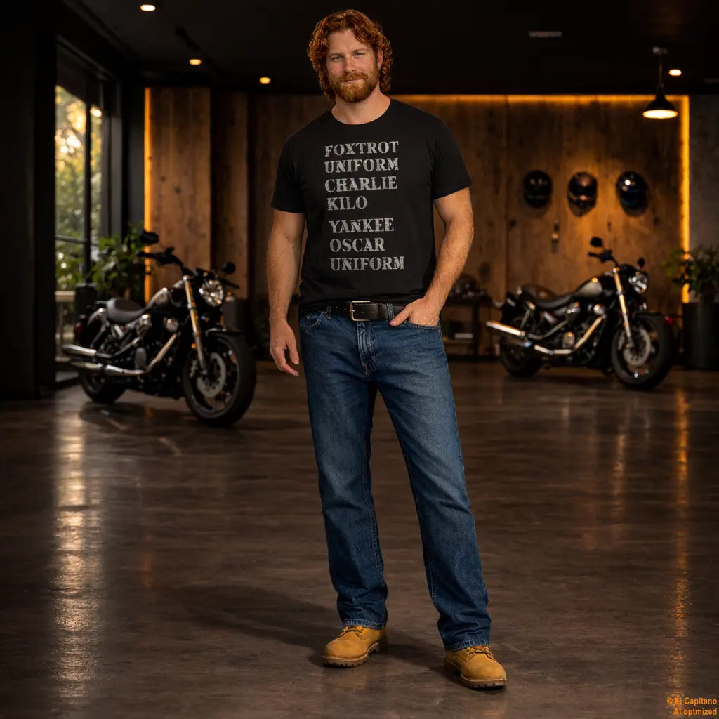 F.U.C.K. Y.O.U. Tee – Caballeros – – f-u-c-k-y-o-u-shirt-front-herren-3 – El Capitano