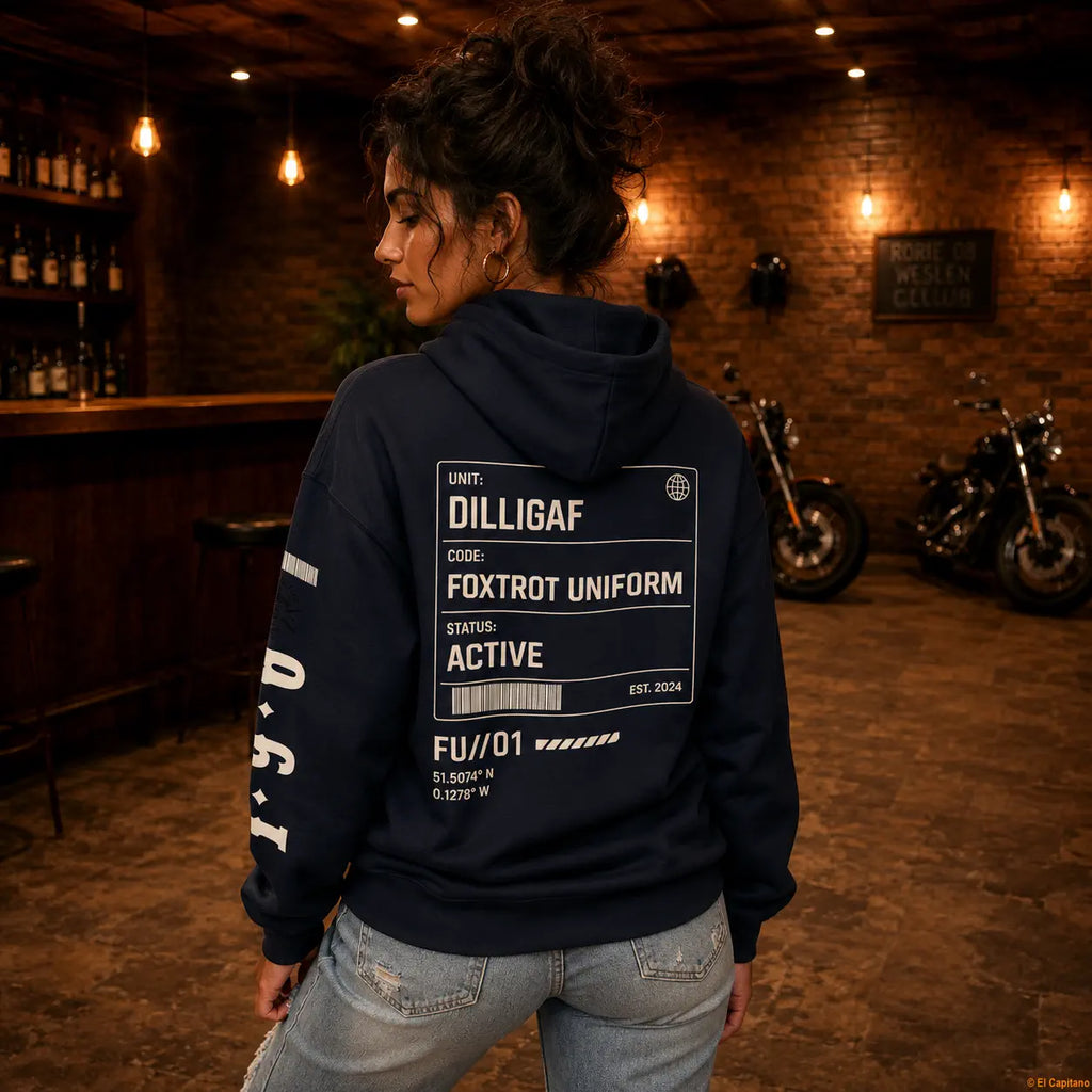 DILLIFU Hoodie - Señoras – – navy_dilligaffu_heck_frau_a4cfefdb-c9cb-435d-873a-fdfe563d3778 – El Capitano