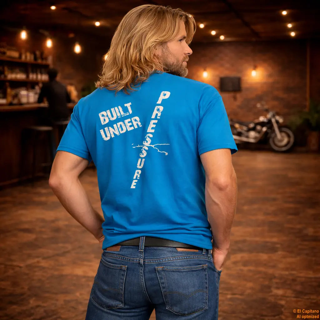 No Comfort Tee – Caballeros – – saphir_nocomfort_back_mann – El Capitano