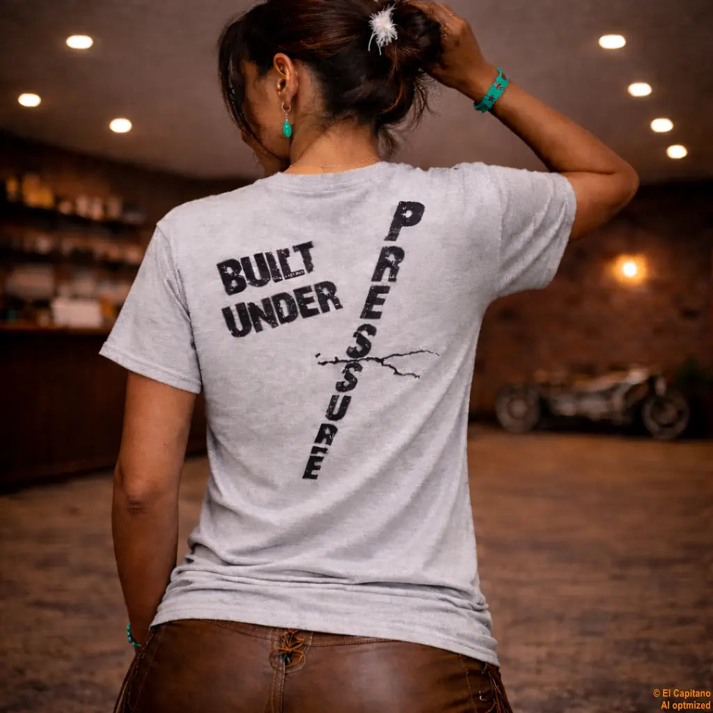 No Comfort Tee – Señoras – – sport_grau_nocomfort_back_frau – El Capitano